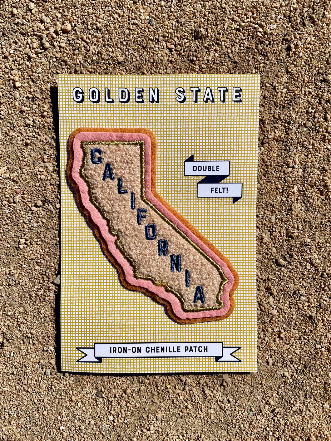 Golden State Chenille Patch