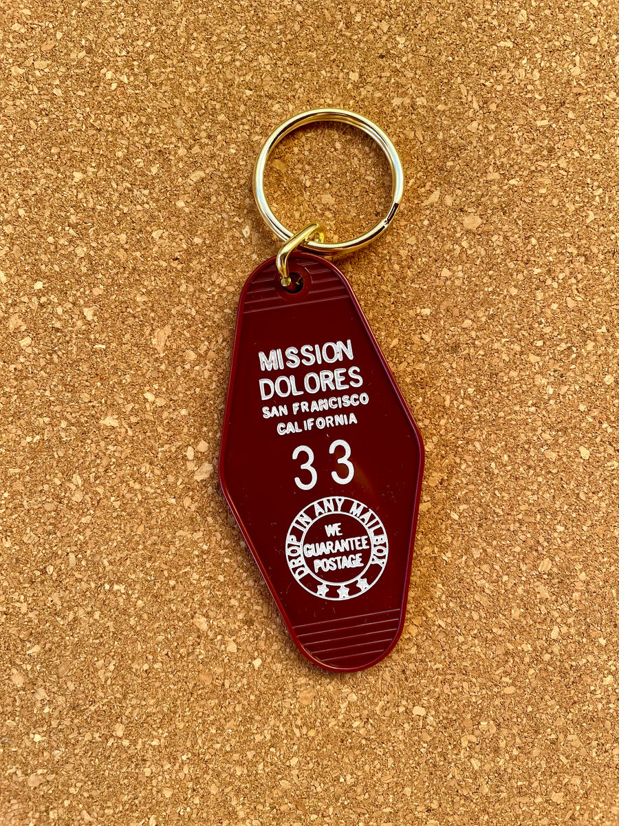 Mission Dolores Keychain – Opal Atlas