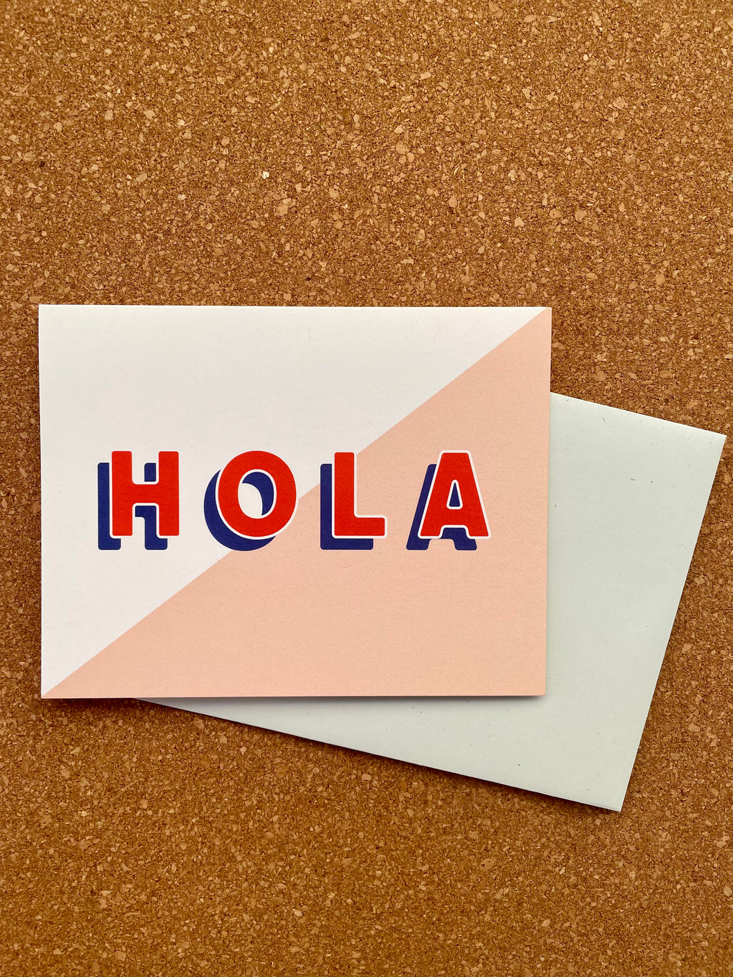 International Friendship Greeting Card - Hola
