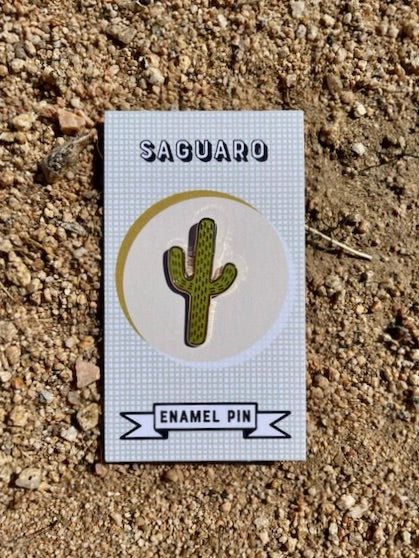 Saguaro Enamel Pin