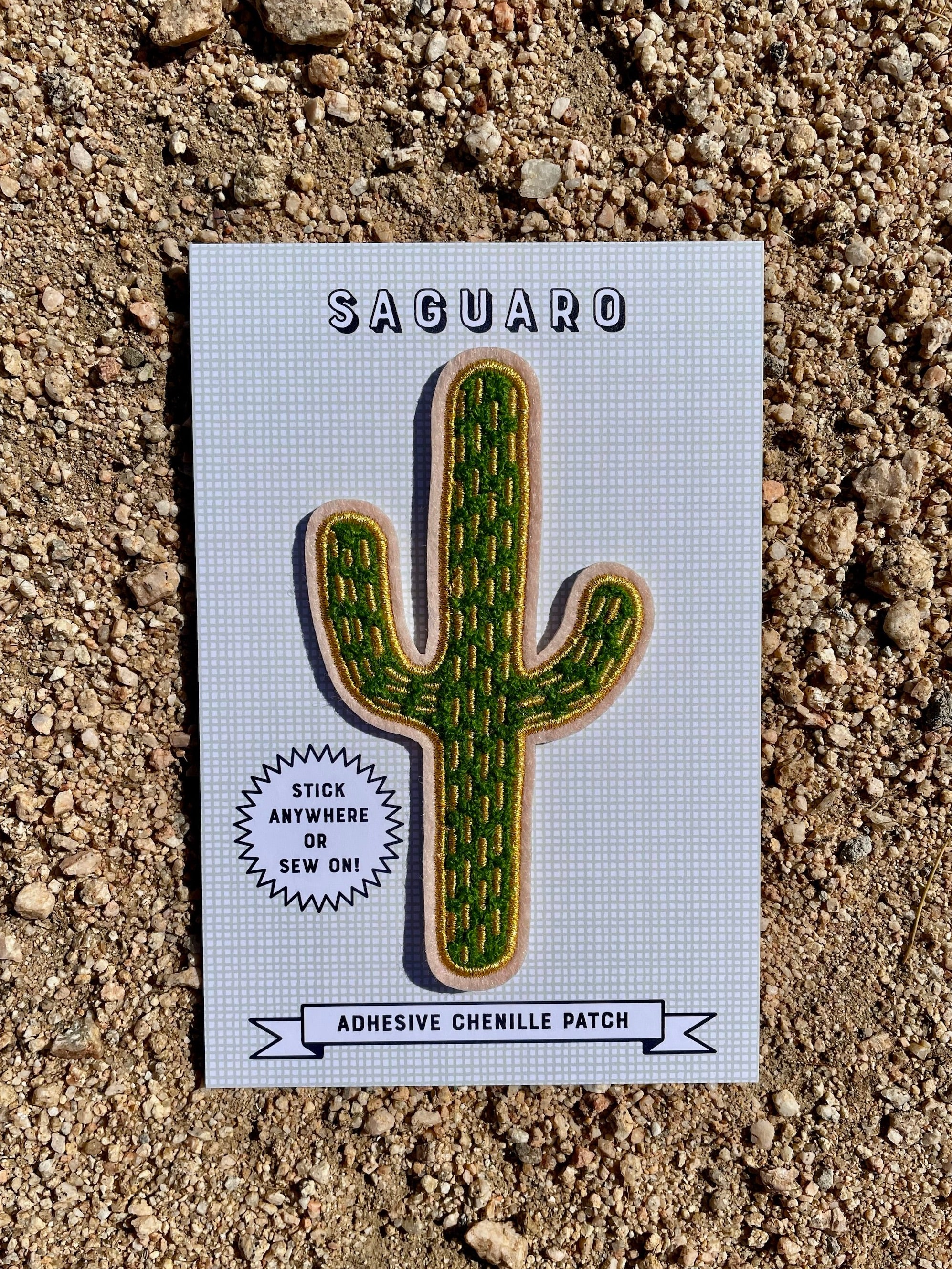 Saguaro Chenille Patch