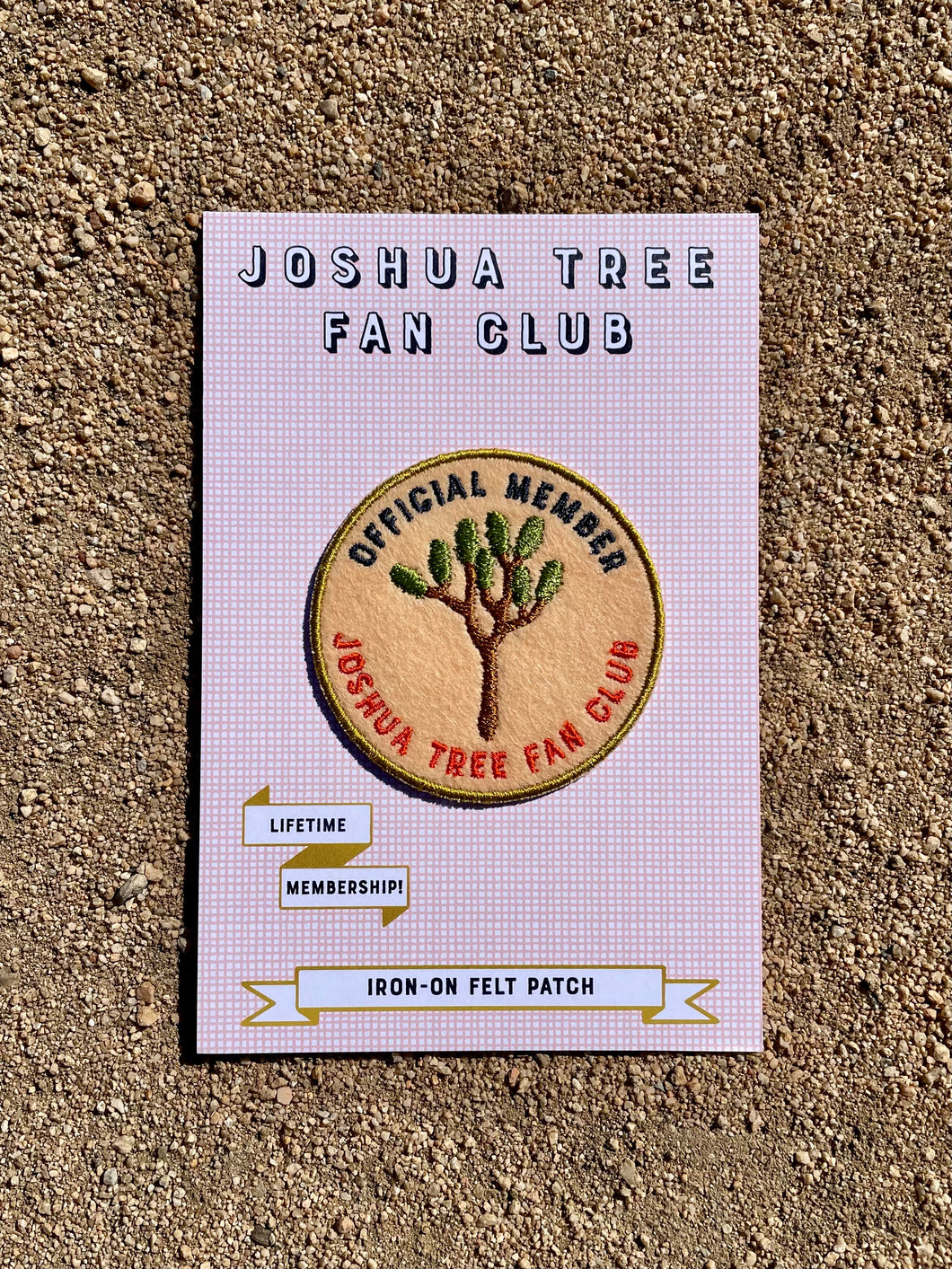 Joshua Tree Fan Club Patch