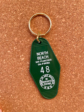 Load image into Gallery viewer, North Beach Keychain
