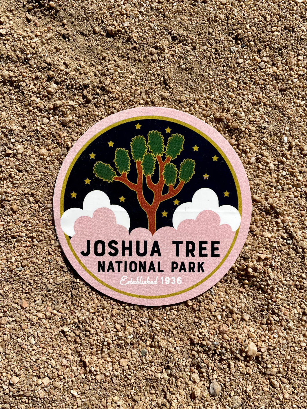 Joshua Tree National Park Round Sticker