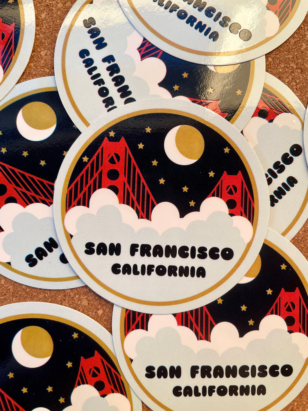 San Francisco Golden Gate Sticker
