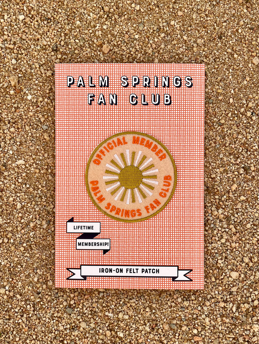 Palm Springs Fan Club Patch