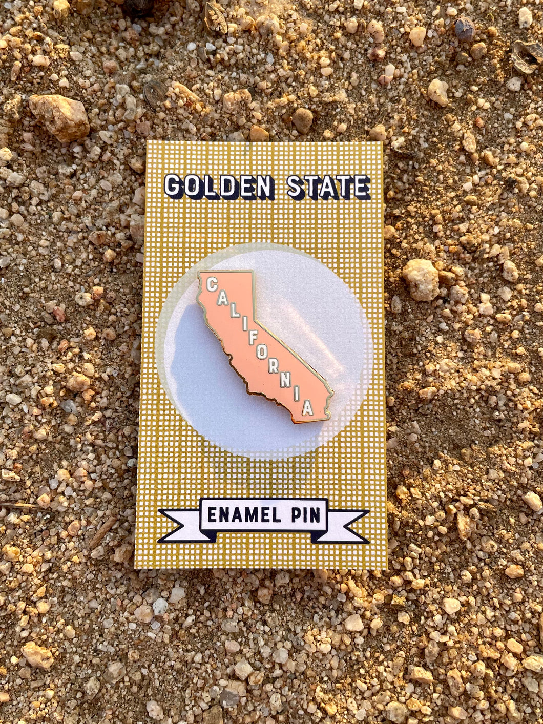Golden State Enamel Pin