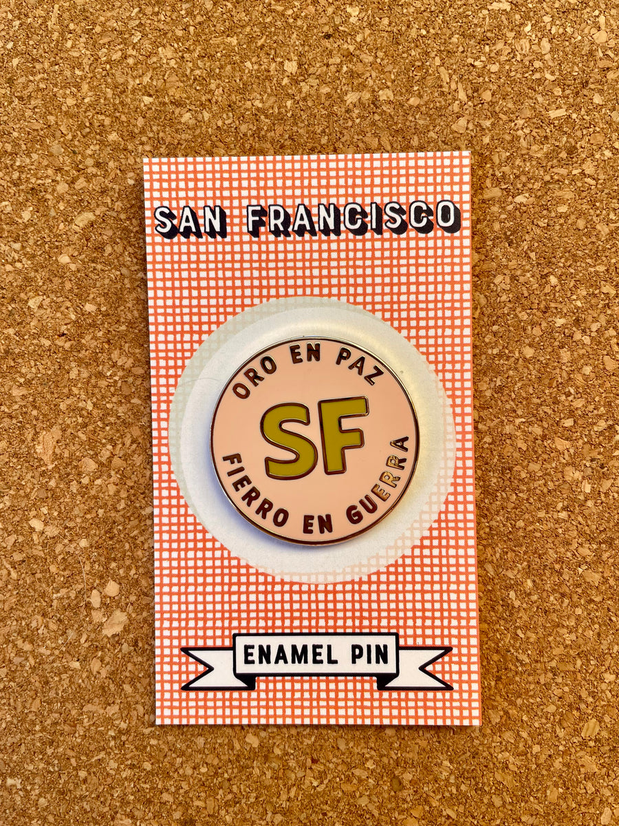 SF Enamel Pin – Opal Atlas